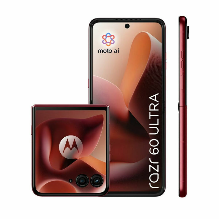 Smartphone Motorola PB8R0008PL Octa Core 16 GB RAM 512 GB Red