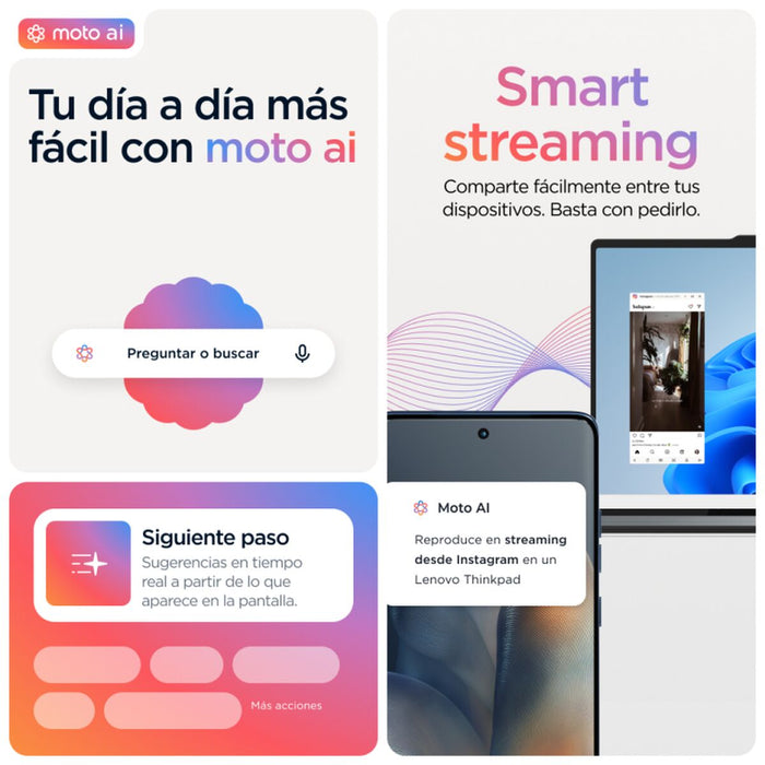 Smartphone Motorola XT2505-1 6,67" Octa Core 12 GB RAM 512 GB Blue-7