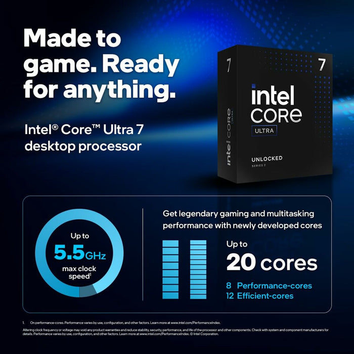 Processor Intel BX80768265KF intel core ultra 7 265KF
