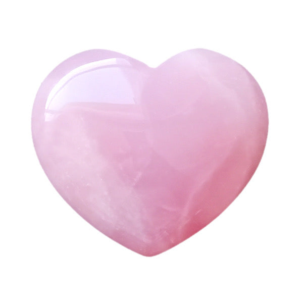 Natural Rose Quartz Heart 2x2cm