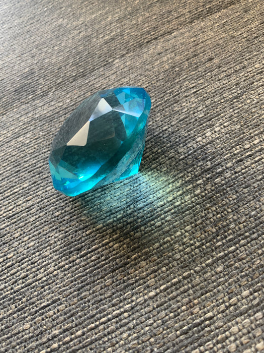 4cm Natural Sky Blue Diamond