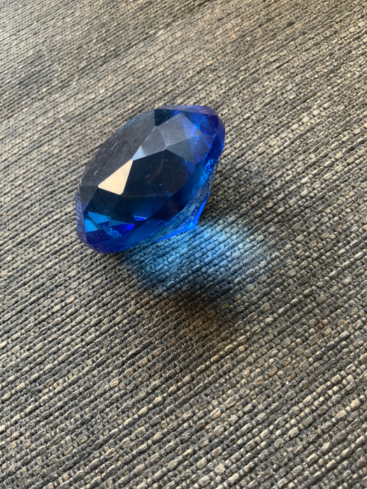 4cm Natural Blue Diamond