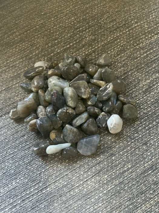 Natural Moonstone Mineral Tumbled Chips 100g