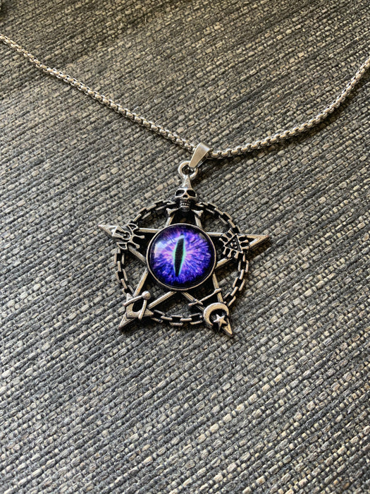 Natural Natalicia Purple Amethyst Pendant