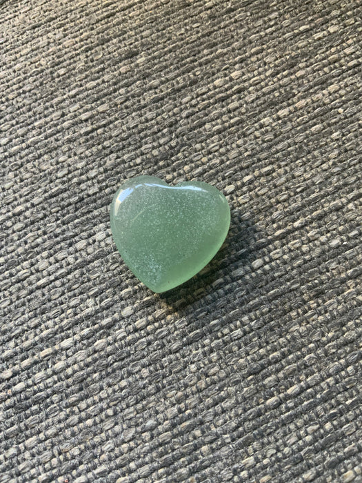 Natural Green Aventurine Heart 2x2cm