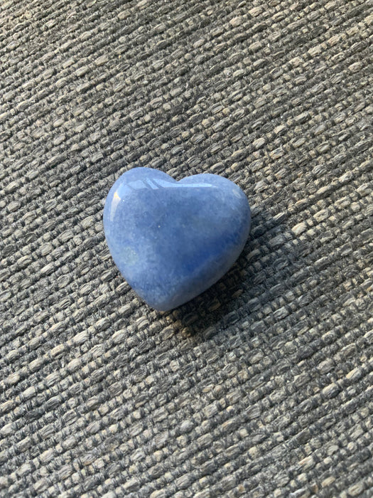 Natural Blue Aventurine Heart 2x2cm